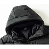 image:imageKELME Mens Long Parka Winter Coats Windproof Hooded Soccer Jacket Stadium Outdoor Cold Weather Warm OuterwearBlack Yellow