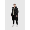 image:imageKELME Mens Long Parka Winter Coats Windproof Hooded Soccer Jacket Stadium Outdoor Cold Weather Warm OuterwearBlack Yellow