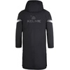 image:imageKELME Mens Long Parka Winter Coats Windproof Hooded Soccer Jacket Stadium Outdoor Cold Weather Warm OuterwearBlackwhite