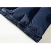 image:imageKELME Mens Long Parka Winter Coats Windproof Hooded Soccer Jacket Stadium Outdoor Cold Weather Warm OuterwearBlue Silver