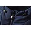 image:imageKELME Mens Long Parka Winter Coats Windproof Hooded Soccer Jacket Stadium Outdoor Cold Weather Warm OuterwearBlue Silver