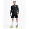 image:imageKELME Mens Long Sleeve Compression Shirt Cool Dry Athletic Top Base Layers Running Soccer Football Undershirt TShirtBlack