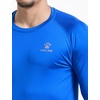 image:imageKELME Mens Long Sleeve Compression Shirt Cool Dry Athletic Top Base Layers Running Soccer Football Undershirt TShirtBlue
