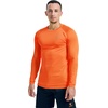 image:imageKELME Mens Long Sleeve Compression Shirt Cool Dry Athletic Top Base Layers Running Soccer Football Undershirt TShirtOrange