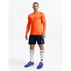 image:imageKELME Mens Long Sleeve Compression Shirt Cool Dry Athletic Top Base Layers Running Soccer Football Undershirt TShirtOrange