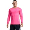 image:imageKELME Mens Long Sleeve Compression Shirt Cool Dry Athletic Top Base Layers Running Soccer Football Undershirt TShirtPink