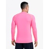 image:imageKELME Mens Long Sleeve Compression Shirt Cool Dry Athletic Top Base Layers Running Soccer Football Undershirt TShirtPink