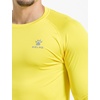 image:imageKELME Mens Long Sleeve Compression Shirt Cool Dry Athletic Top Base Layers Running Soccer Football Undershirt TShirtYellow