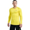 image:imageKELME Mens Long Sleeve Compression Shirt Cool Dry Athletic Top Base Layers Running Soccer Football Undershirt TShirtYellow