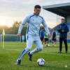 image:imageMens Track Top Jacket Soccer Training Standing Collar Knit Jacket Sports Weatherproof Coat