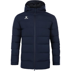 image:imageKELME Mens Puffer Jacket Lightweight Warm Winter Coats Water Repellent Windproof Insulated Down Jacket With Hood
