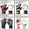 image:imageKELME Goalkeeper Gloves for Kids AdultsAbrasionResistant Latex Palms with Enhanced Grip TechnologyGoalie Gloves with Adjustable Double Wrist Straps for Soccer TrainingRed