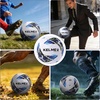 image:imageKELME Soccer Ball Sizes 4 5  Practice and Match Ball for Adults WearResistant Lightweight Design for Training and Gameswhite and blue