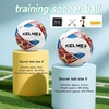 image:imageKELME Soccer Ball Sizes 4 5  Practice and Match Ball for Adults WearResistant Lightweight Design for Training and Gameswhite and red