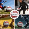 image:imageKELME Soccer Ball Sizes 4 5  Practice and Match Ball for Adults WearResistant Lightweight Design for Training and Gameswhite red