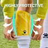 image:imageKELME Soccer Shin GuardsLightweight Shin PadsCushion Protection Reduce Shocks and Injuries for Kids AdultYellow