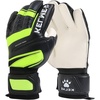 image:imageKELME Goalkeeper Gloves for Kids AdultsAbrasionResistant Latex Palms with Enhanced Grip TechnologyGoalie Gloves with Adjustable Double Wrist Straps for Soccer TrainingYellow Match Turf