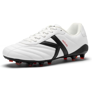 image:imageKELME Nebula Mens Soccer Cleats FirmArtificial Ground Shoes for Outdoor Football Rugby BaseballWhite