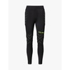 image:imageKELME Mens Soccer Goalkeeper Padded Sport Pants Knee ProtectionBlack Green Pants