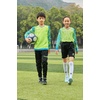 image:imageKELME Mens Soccer Goalkeeper Padded Sport Pants Knee ProtectionBlack Green Short