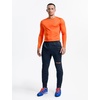 image:imageKELME Mens Soccer Goalkeeper Padded Sport Pants Knee ProtectionDark Blue Orange Pants