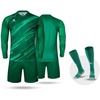 image:imageKELME Kids Padded Goalie ShirtYouth Goalkeeper JerseyLong Sleeve Soccer Football Training UniformGreen
