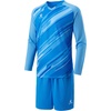 image:imageKELME Men Padded Goalkeeper Soccer Jersey Shorts Goalkeeper Kit Youth Goalie Apparel Shirt and Pants with SocksBlue