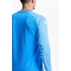 image:imageKELME Men Padded Goalkeeper Soccer Jersey Shorts Goalkeeper Kit Youth Goalie Apparel Shirt and Pants with SocksBlue