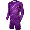 image:imageKELME Men Padded Goalkeeper Soccer Jersey Shorts Goalkeeper Kit Youth Goalie Apparel Shirt and Pants with SocksRed