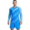 image:imageKELME Men Padded Goalkeeper Soccer Jersey Shorts Goalkeeper Kit Youth Goalie Apparel Shirt and Pants with SocksBlue