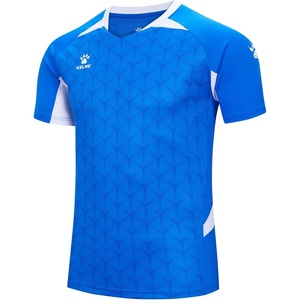 image:imageKELME Soccer Jersey for Adult Breathable QuickDry Football TShirt Sport Training UniformBlueWhite